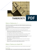 Timbercrete Sawdust Cement Sand Timber Waste Guide