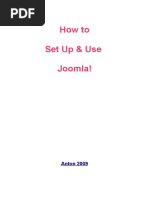 How To Set Up & Use Joomla!: Anton 2009