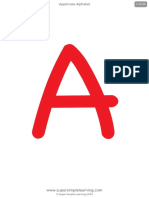 Uppercase Alphabet Flashcards PDF