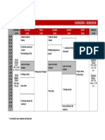 Timetable Portugal Abril2018