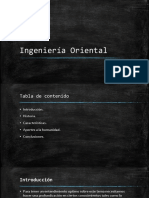 Ingeniería Oriental