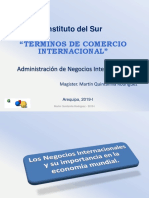 Terminos de Comercio Internacional