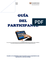 Guía Del Participante - Inglés Virtual (2019) - DAO PDF