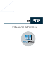 Multidrive - Manual de Instalacion ESP
