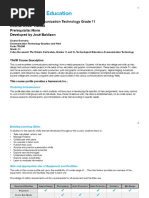 Course Profile Baldizon tgj3m