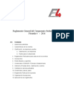 Reglamento Deportivo Formula 4 Sudamericana 2016 1.0
