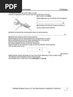 Transpiration Exam Practice Questions | PDF | Stoma | Leaf