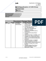 AUTOSAR Specification of CAN Driver Ver 4.0.0 PDF