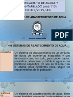 Sistemas de Abastecimiento de Agua