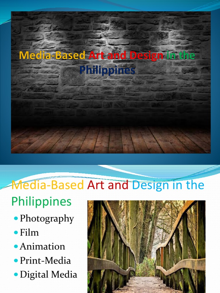 MediaBased Art and Design in The Philippines PDF World Wide 