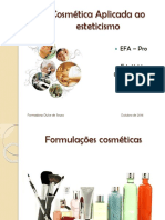 Cosmetologia Emulsões