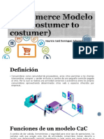 E-commerce Modelo C2C (Costumer to Costumer)