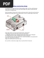 Cavity Mold Cooling Construction Design