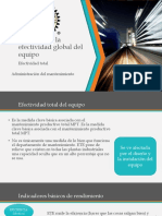 4.3 Calculo de La Efectividad Total Del Equipo