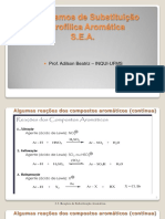 2.3.1 - Mecanismos de Substituição Eletrofílica Aromática PDF