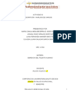 Cuadro Comparativo Puestos de Trabajo