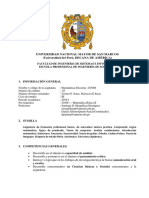 SILABO Matemáticas Discretas 2019-I (21!03!19) Sistemas