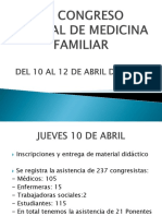 XV Congreso Estatal de Medicina Familiar