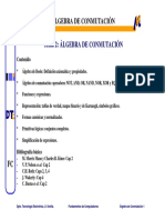 Algebra de Conmutación PDF