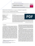 Piezoelectric Response Ta Doped AlN