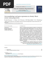 Clinical Nutrition Experimental: Gut Morphology and Gene Expression in Obesity: Short Review and Perspectives