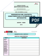 Diagnóstico Del Contexto Características e Intereses de Los Estudiantes