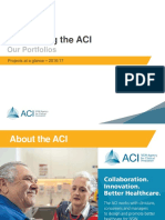 Introducing The ACI: Our Portfolios