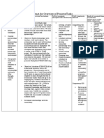 format for overview of projects