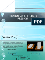 Tension Superficial y Presion