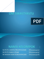 Om Swastyastu