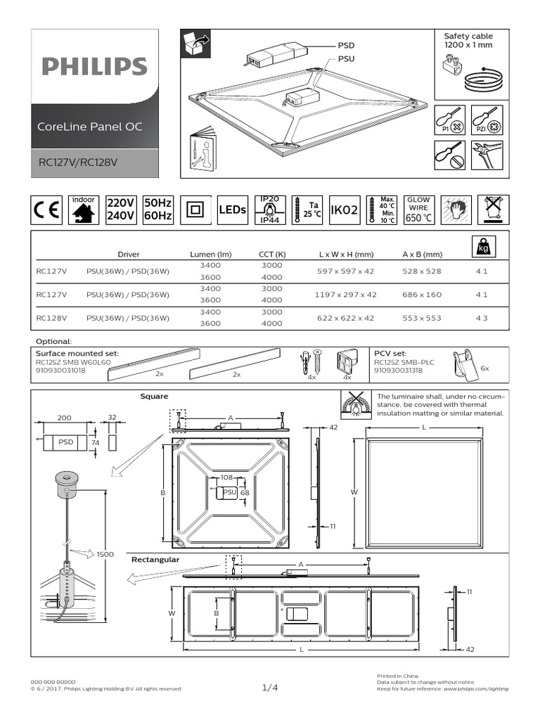 CoreLine Panel OC RC127-RC128.Indd | PDF | Intellectual Works ...