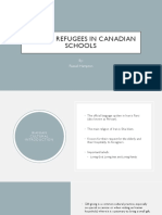 iranian refugees in canadian schools