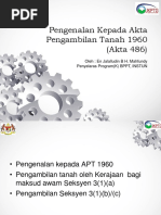 Pengenalan Kepada Akta Pengambilan Tanah 1960 25.04.2015