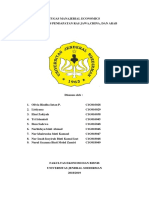 Tugas Manajerial Economics Elastisitas Pendapatan Kelompok Elmi