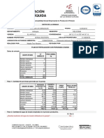 Plan de Fertilización Con Porcinaza 