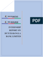 Internship Report On Dutch-Bangla Bank Limited