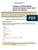 PCHF Guidance Appendix 1 Hazards - Tables - 01 17 2018 PDF