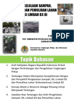 Kebijakan Ditjen pslb3 Pengelolaan Sampah b3 lb3 Dan Pemulihan Di Indonesia - Jogja1 PDF