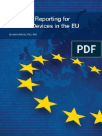 Vigilance Reporting Medical Devices EU