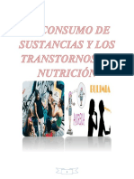 El Consumo de Sustancias y Los Transtornos de Nutrición