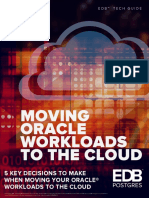 Moving Oracle Workloads To The Cloud