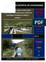 Canal de Irrigacion PDF