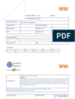 570 - FRM05 - Assigment 2 - Front Sheet