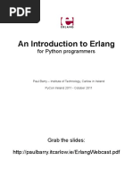 Erlang Webcast