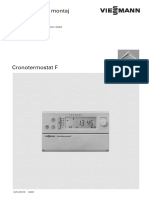 Cronotermostat F PDF