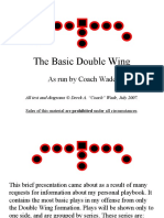 The Basic Double Wing: As Run by Coach Wade