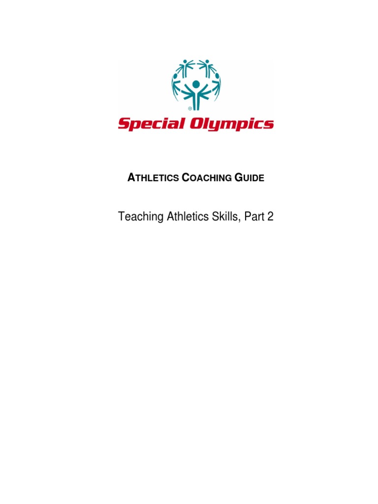 Teaching Athletics Skills, Part 2 | PDF | Running | Aerobic Exercise