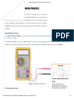 Digital Multimeter Working Principle - Electrical A2Z