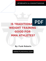 FunkMMA-Is Traditional Weight Training Good For MMA Athletes-1 PDF