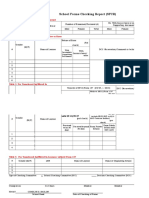 School Forms Checking Report (SFCR) : Table 1. Learners Record Examined/Reviewed